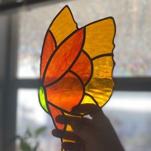 Butterfly Stained Glass Sun Catcher
